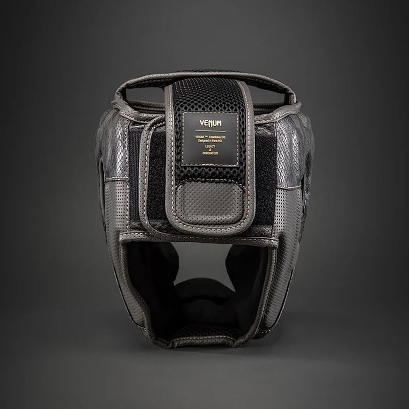 Box fejvédő Venum Impact Evo Scales dark grey 4