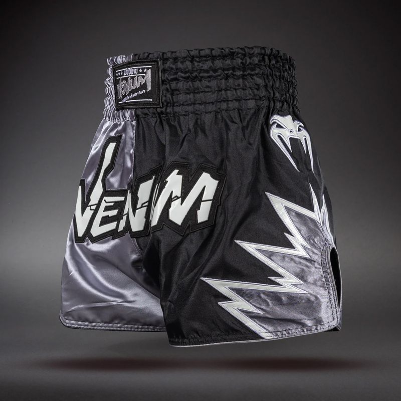 Edző rövidnadrágok Venum Inferno 2.0 Muay Thai Grey / Black 3