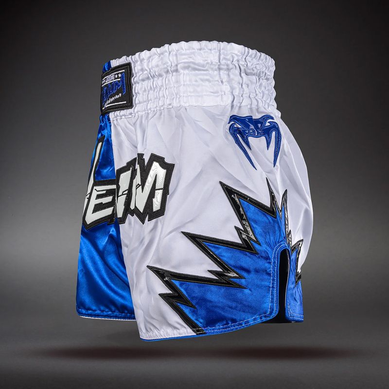 Edző rövidnadrágok Venum Inferno 2.0 Muay Thai white/blue 3