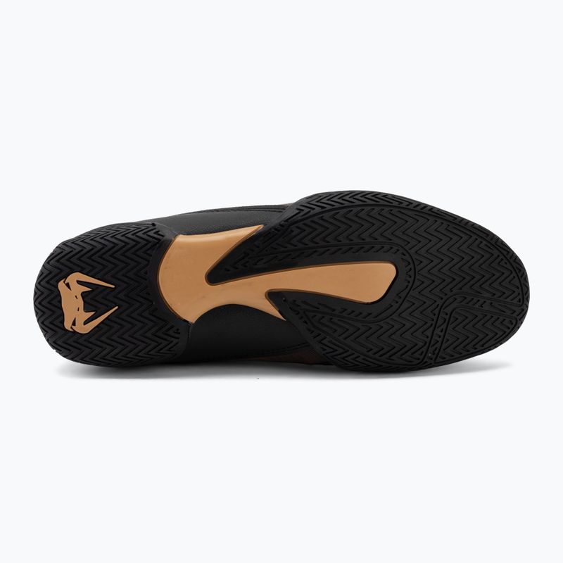 Boxcipő Venum Elite Neo Boxing black/gold 4