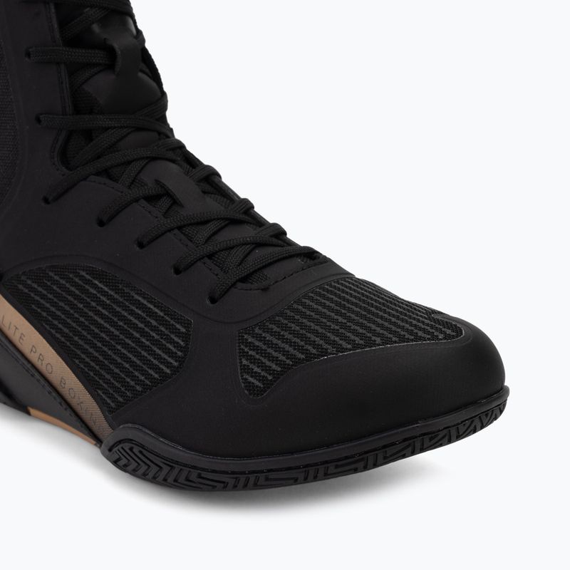 Boxcipő Venum Elite Neo Boxing black/gold 7
