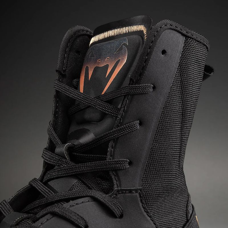 Boxcipő Venum Elite Neo Boxing black/gold 4