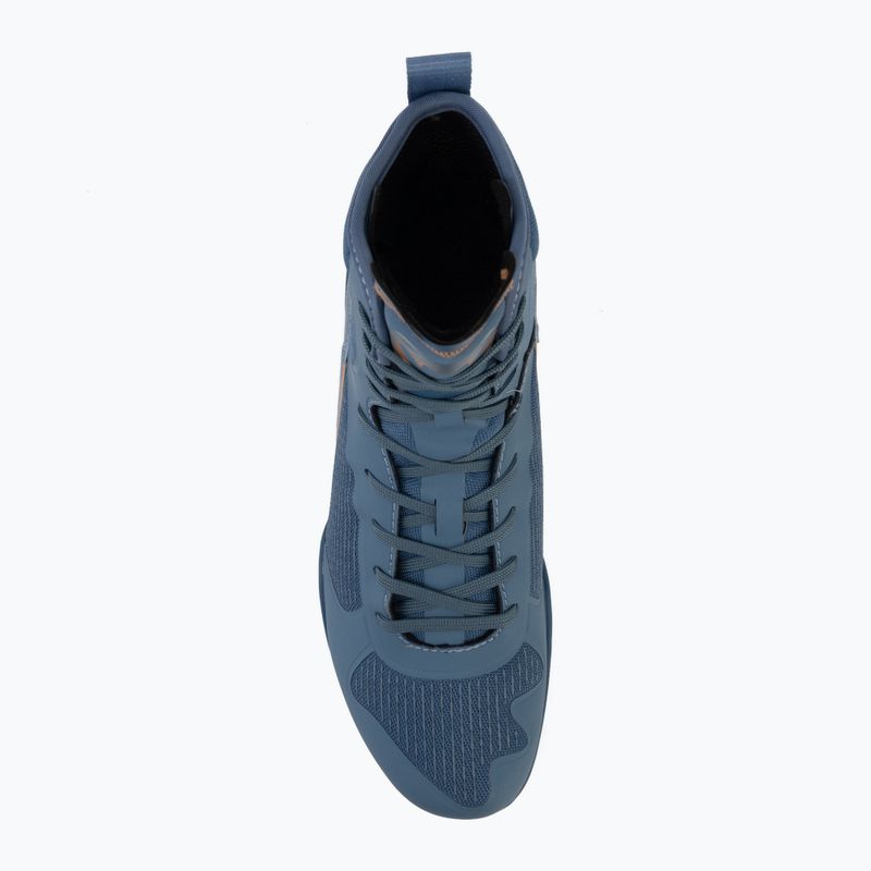 Boxcipő Venum Elite Neo Boxing steel blue/orange 5