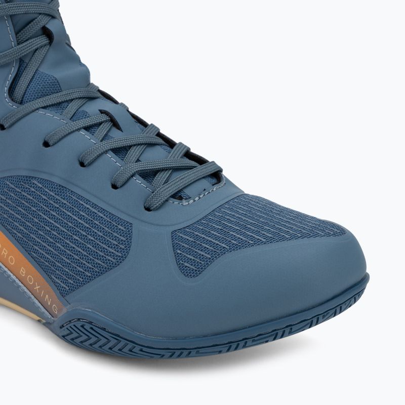 Boxcipő Venum Elite Neo Boxing steel blue/orange 7