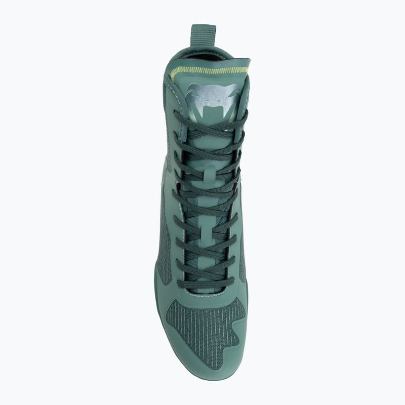 Boxcipő Venum Elite Neo Boxing green/neon yellow 5