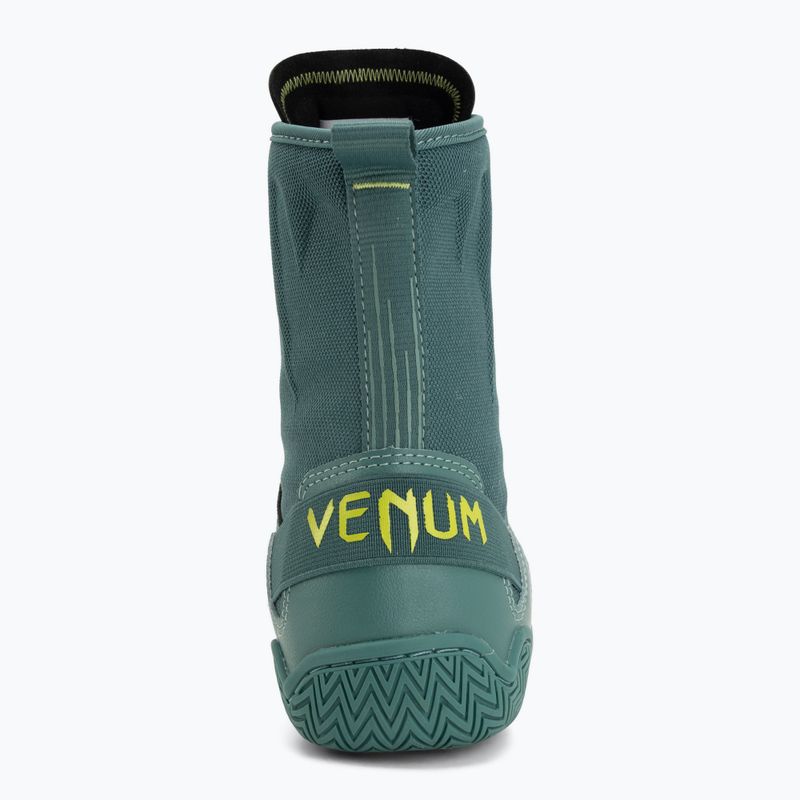 Boxcipő Venum Elite Neo Boxing green/neon yellow 6