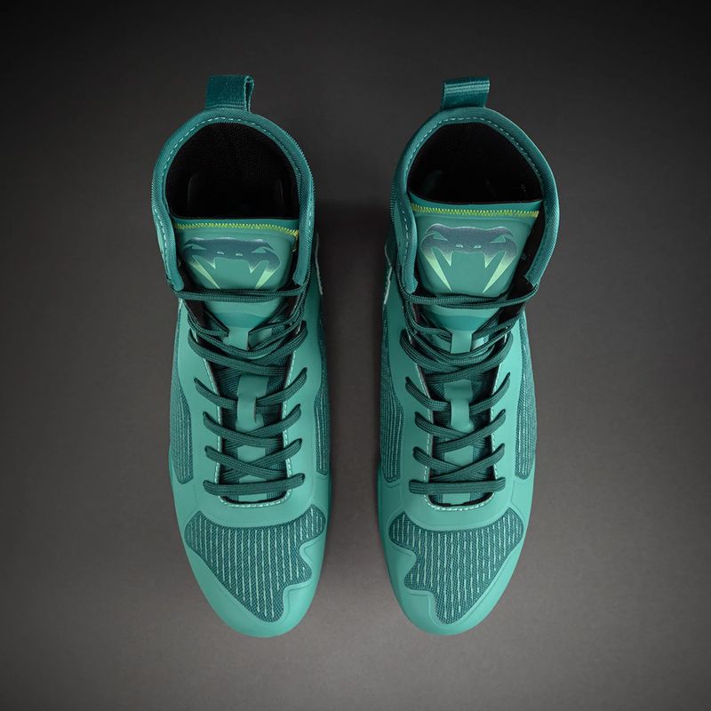 Boxcipő Venum Elite Neo Boxing green/neon yellow 2