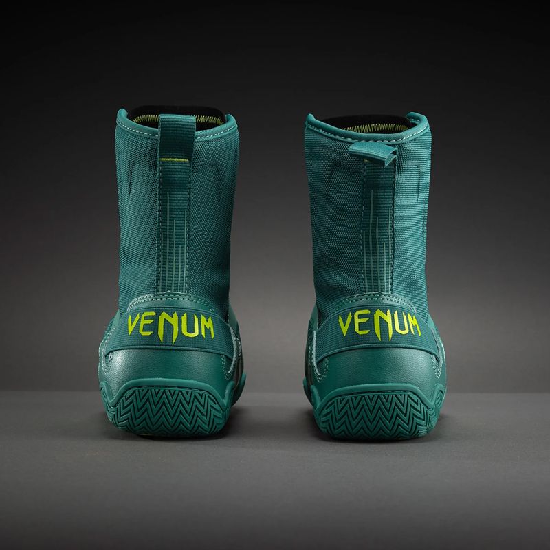 Boxcipő Venum Elite Neo Boxing green/neon yellow 3