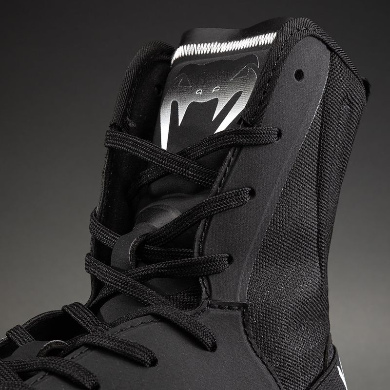 Boxcipő Venum Elite Neo Boxing black/white 4
