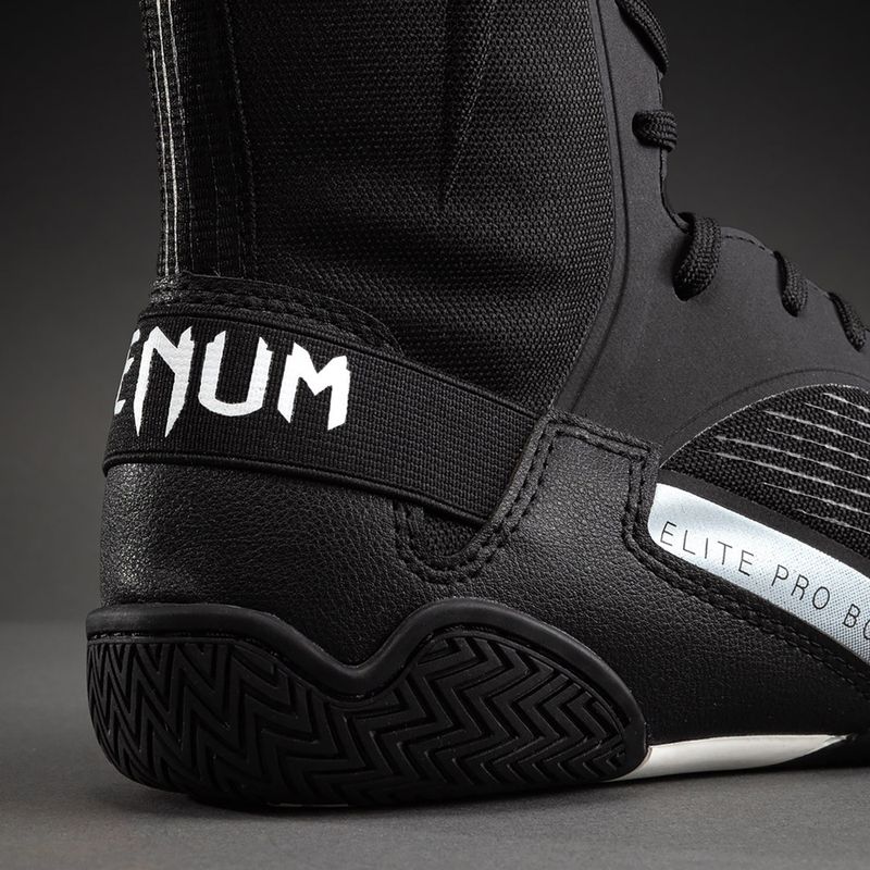 Boxcipő Venum Elite Neo Boxing black/white 5