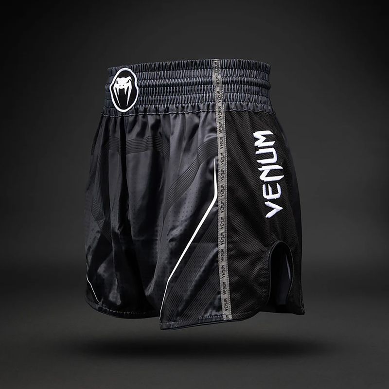 Edző rövidnadrágok Venum Stealth Muay Thai black/white 4