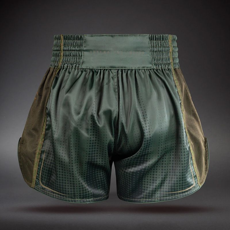 Edző rövidnadrágok Venum Stealth Muay Thai Khaki/Dark Green 2