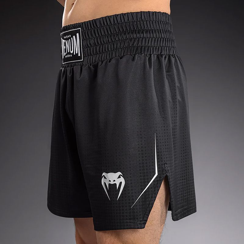 Férfi boksznadrág Venum Stealth Boxing black/white 6