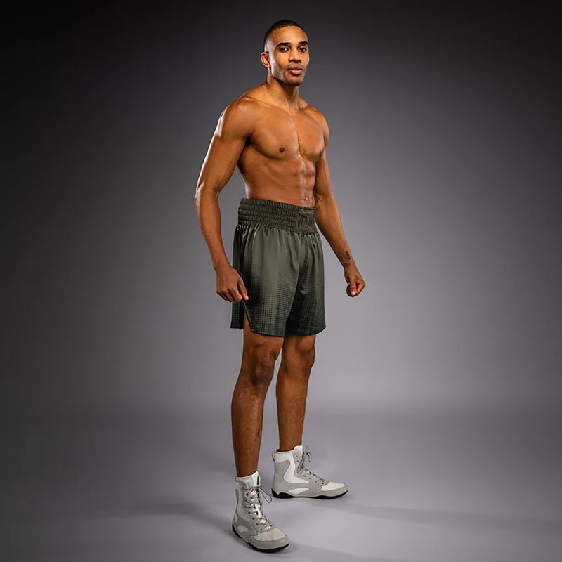 Férfi boksznadrág Venum Stealth Boxing Khaki/Dark Green 2
