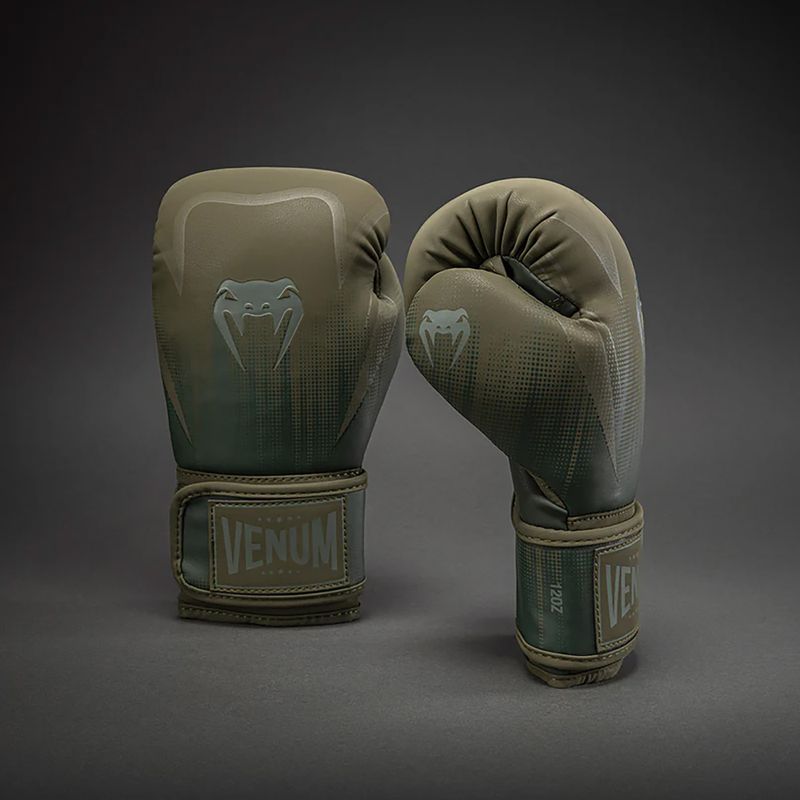 Bokszkesztyűk Venum Stealth Boxing khaki/dark green 2