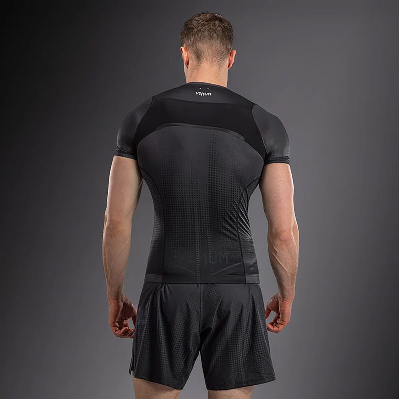 Férfi rashguard Venum Stealth Rashguard black/white 2