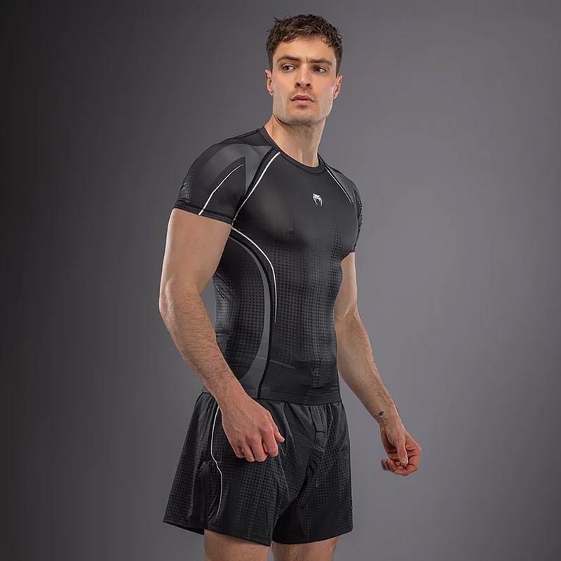 Férfi rashguard Venum Stealth Rashguard black/white 4