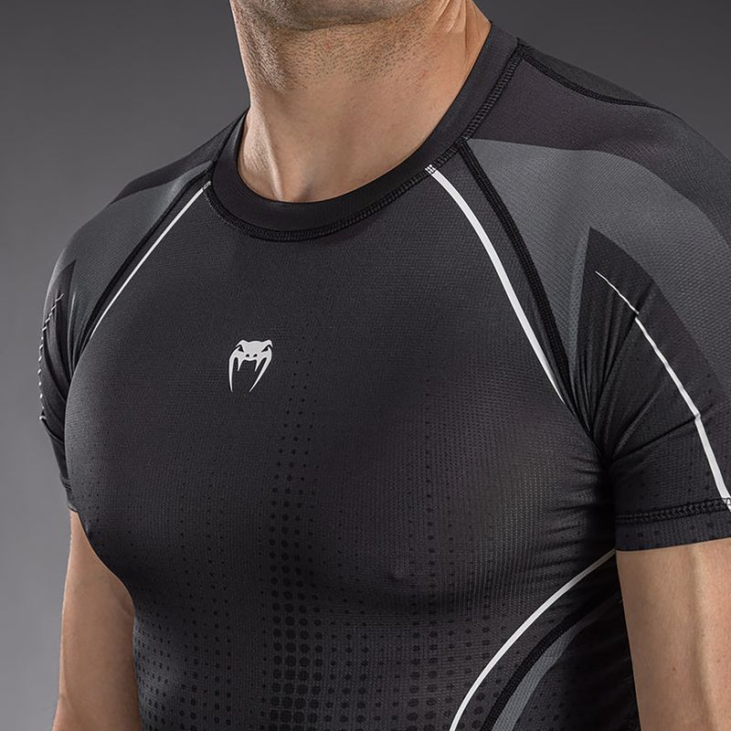 Férfi rashguard Venum Stealth Rashguard black/white 5