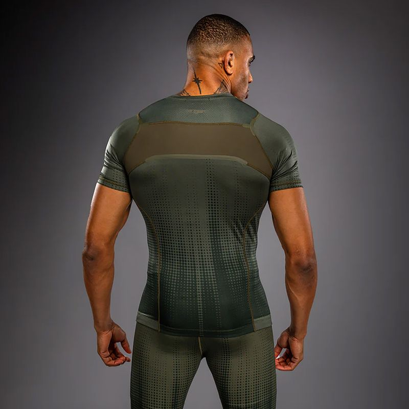 Férfi rashguard Venum Stealth Rashguard khaki/dark green 2