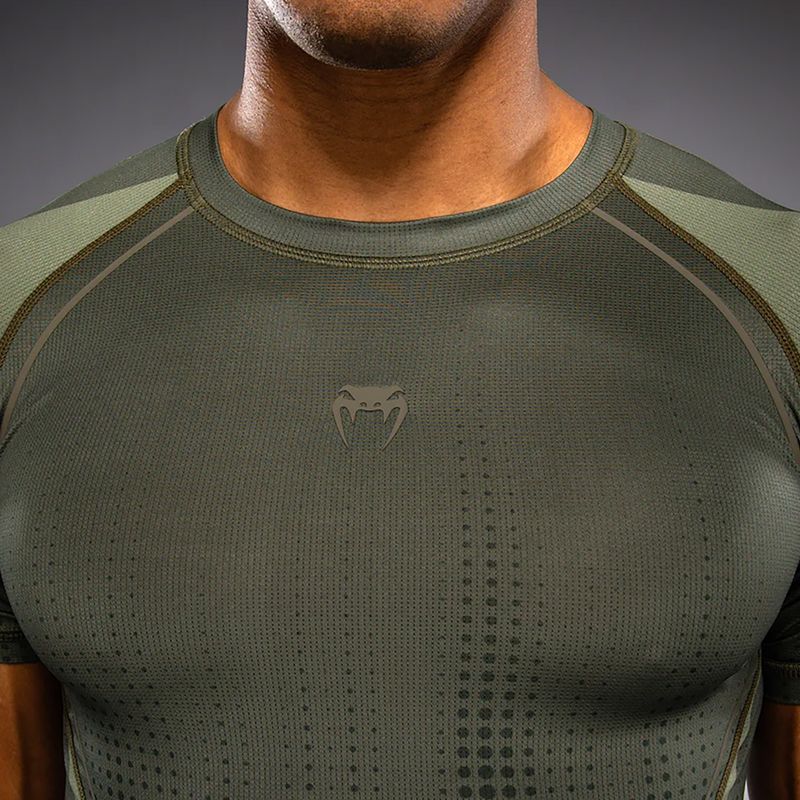 Férfi rashguard Venum Stealth Rashguard khaki/dark green 5