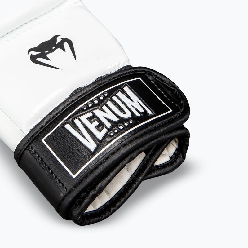 MMA kesztyűk Venum Attack 2.0 Sparring Leather black/white 6