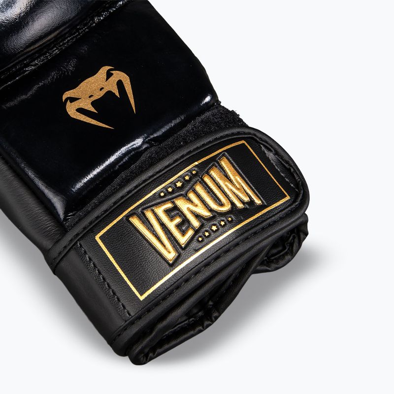 MMA kesztyűk Venum Attack 2.0 Sparring Leather black/gold 6