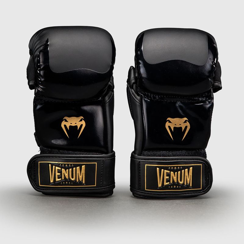 Sparringkesztyűk Venum Attack 2.0 Sparring black/gold 2