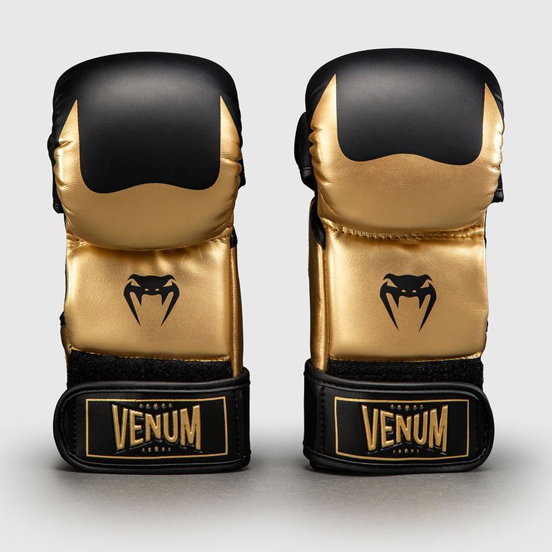 Sparringkesztyűk Venum Attack 2.0 Sparring gold/black 2