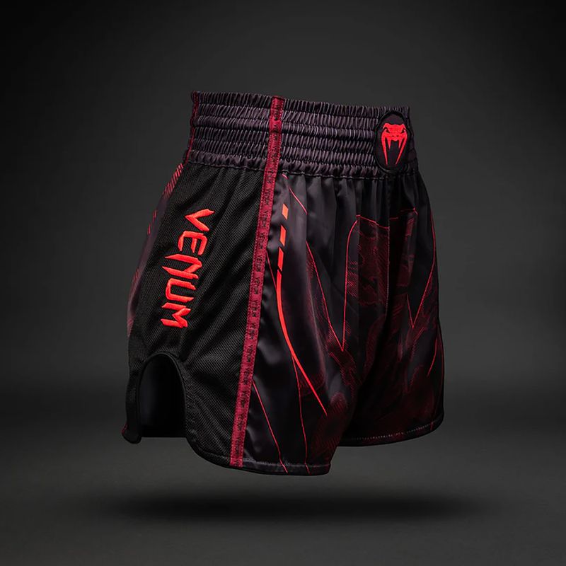 Férfi edző rövidnadrág Venum Spectre Muay Thai black/red 3