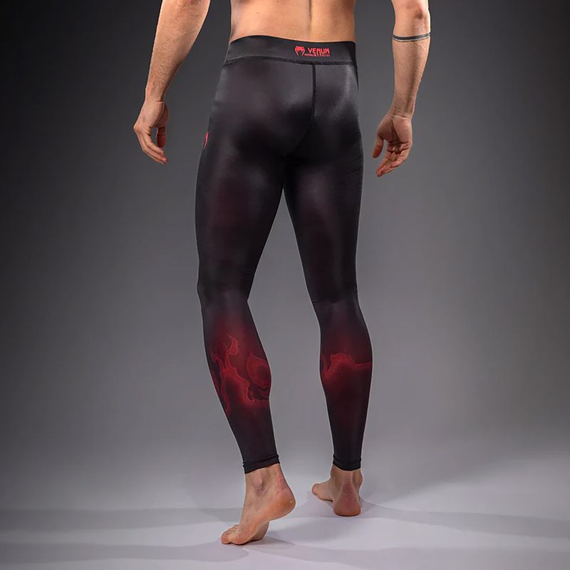 Férfi edzőleggingsek Venum Spectre Spats black/red 3