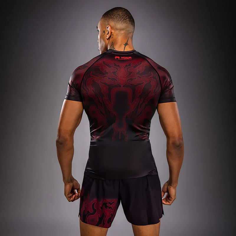 Férfi rashguard Venum Spectre black/red 3