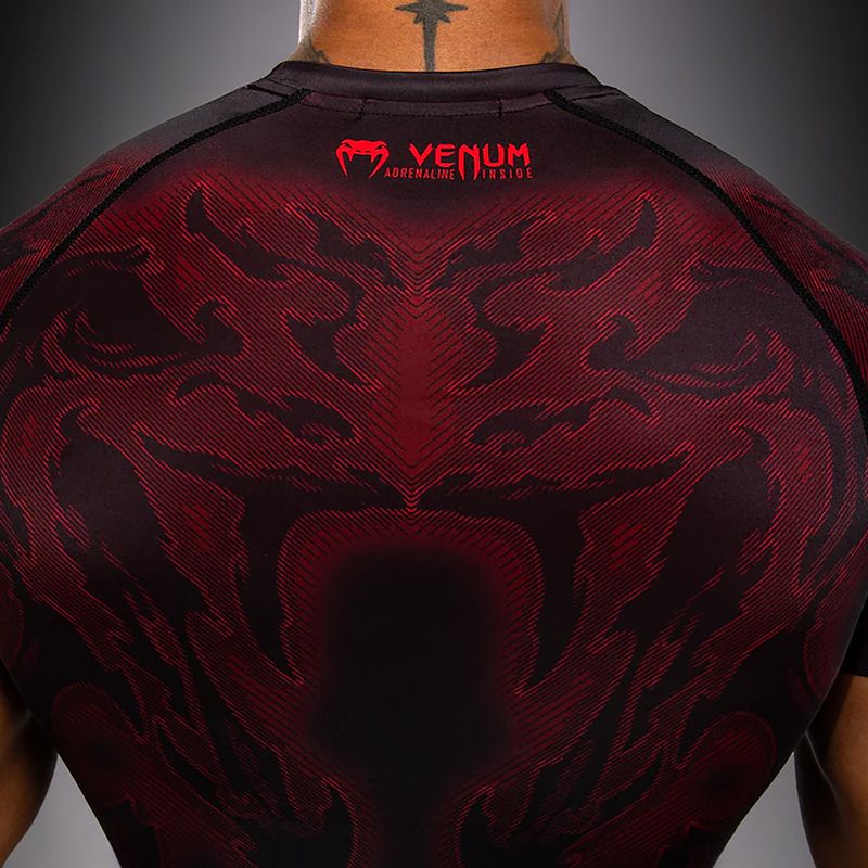Férfi rashguard Venum Spectre black/red 6