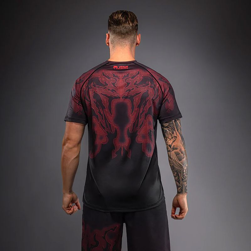 Férfi póló Venum Spectre Dry-Tech black/red 3