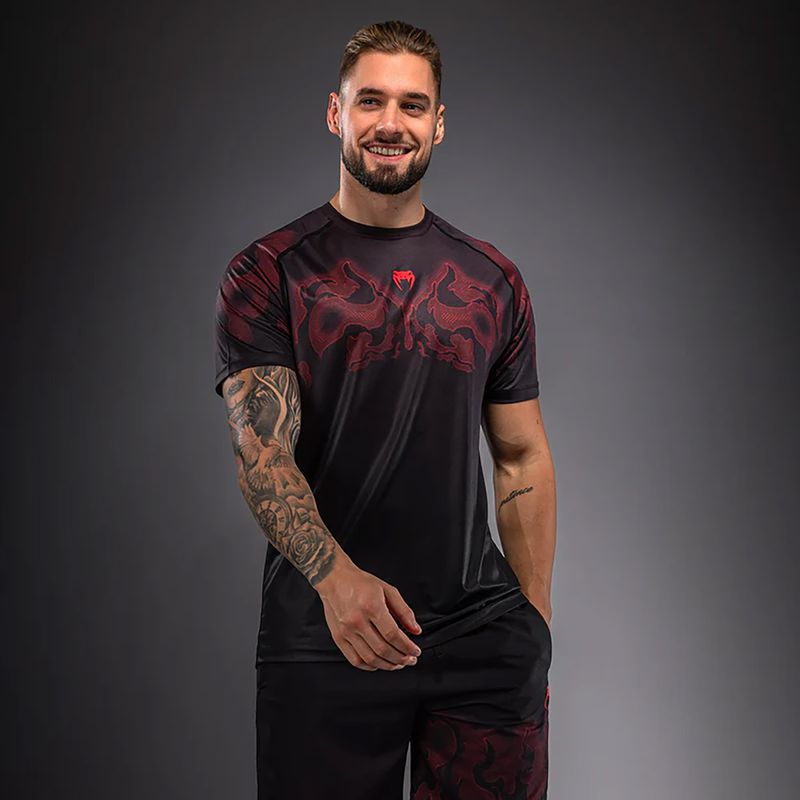 Férfi póló Venum Spectre Dry-Tech black/red 4