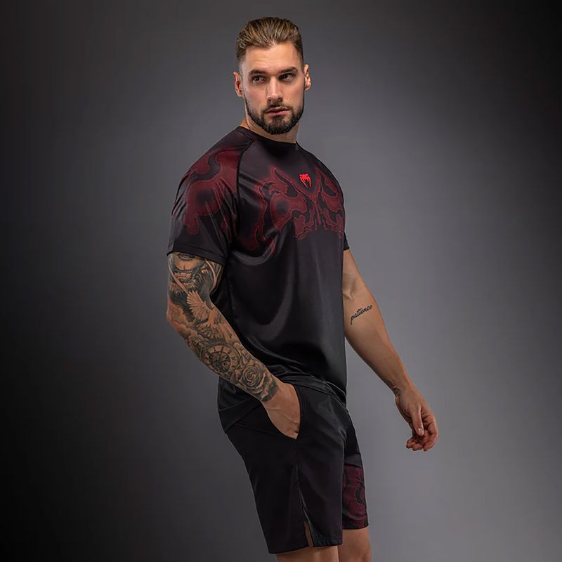 Férfi póló Venum Spectre Dry-Tech black/red 5
