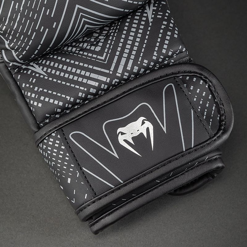 Sparringkesztyűk Venum Midnight Fury Sparring black/grey/silver 4