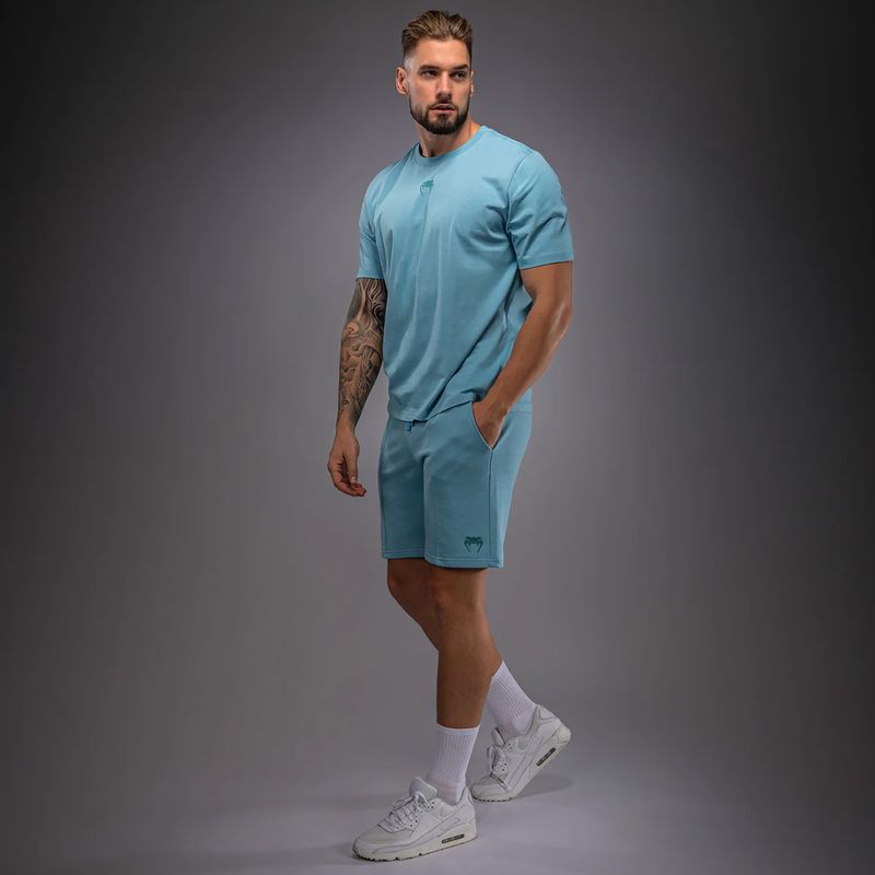 Férfi póló Venum Naked turquoise 2