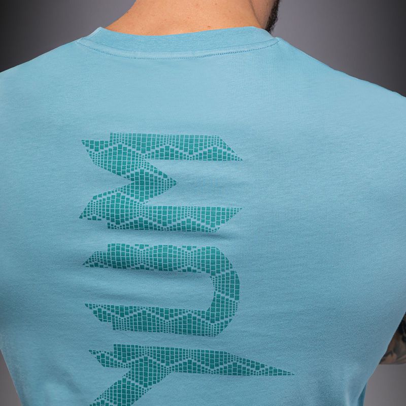 Férfi póló Venum Naked turquoise 4