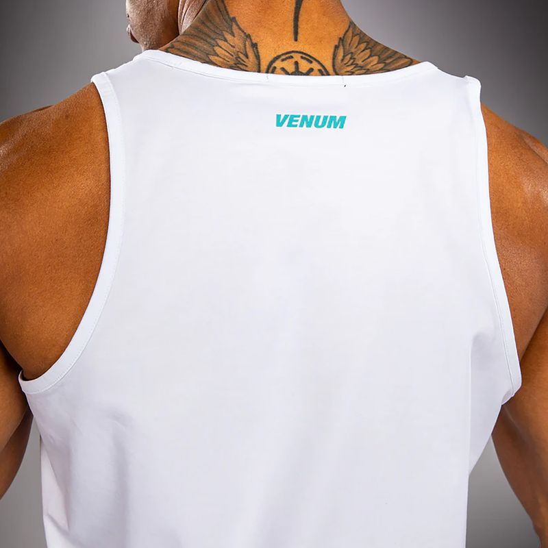 Férfi póló Venum Aqua white/turquoise 6