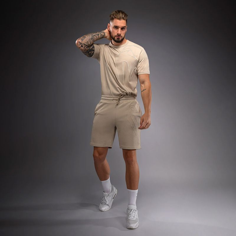 Férfi rövidnadrág Venum Giant 3D Cotton Beige 2