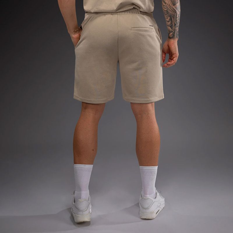 Férfi rövidnadrág Venum Giant 3D Cotton Beige 3