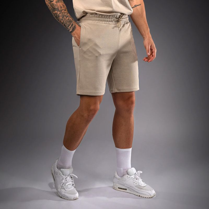Férfi rövidnadrág Venum Giant 3D Cotton Beige 4