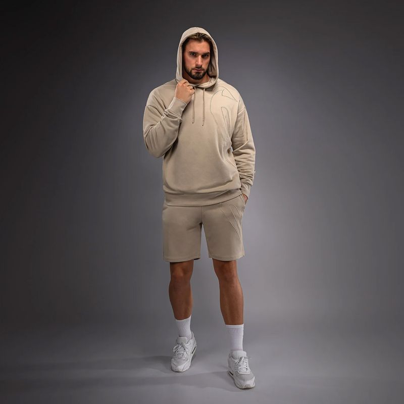Pulóver Venum Giant 3D Hoodie beige 2