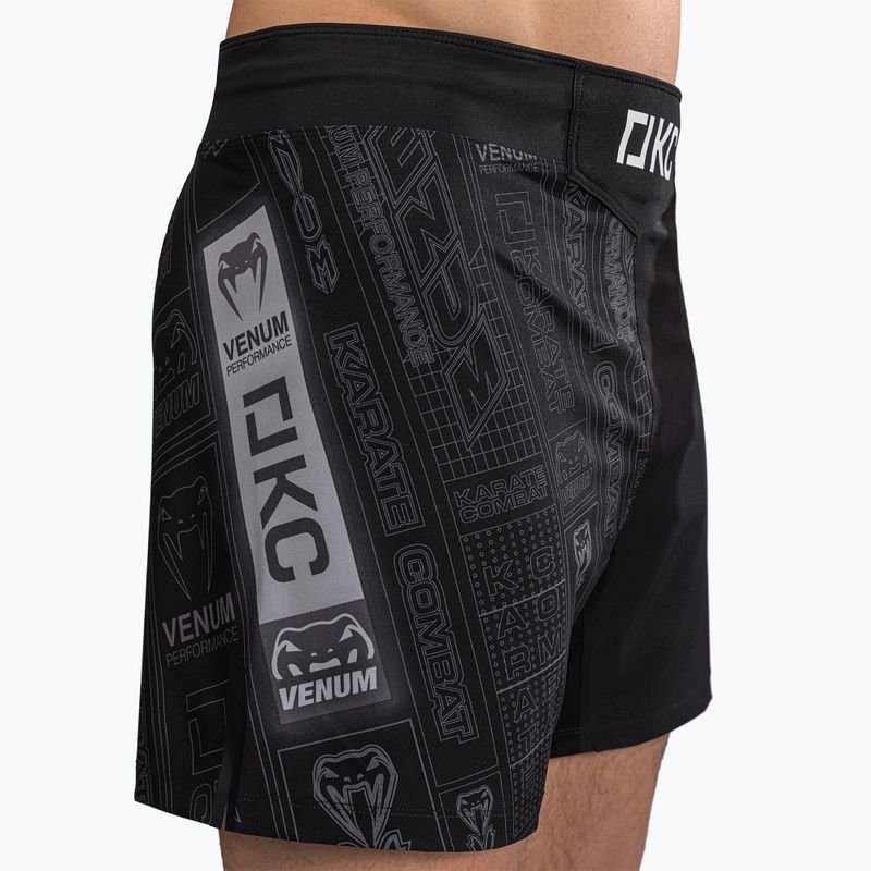 Edző rövidnadrágok Venum Karate Combat black/grey 5