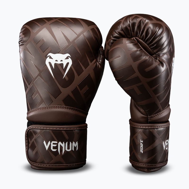 Bokszkesztyűk Venum Contender 1.5 XT 3D Boxing dark brown 2