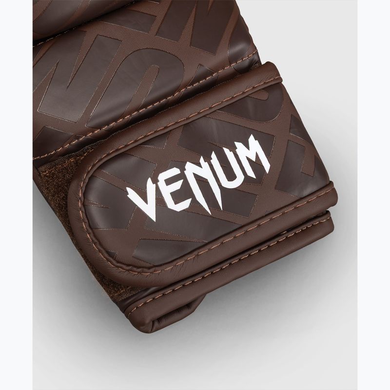 Sparringkesztyűk Venum Contender 1.5 XT 3D Sparring dark brown 4