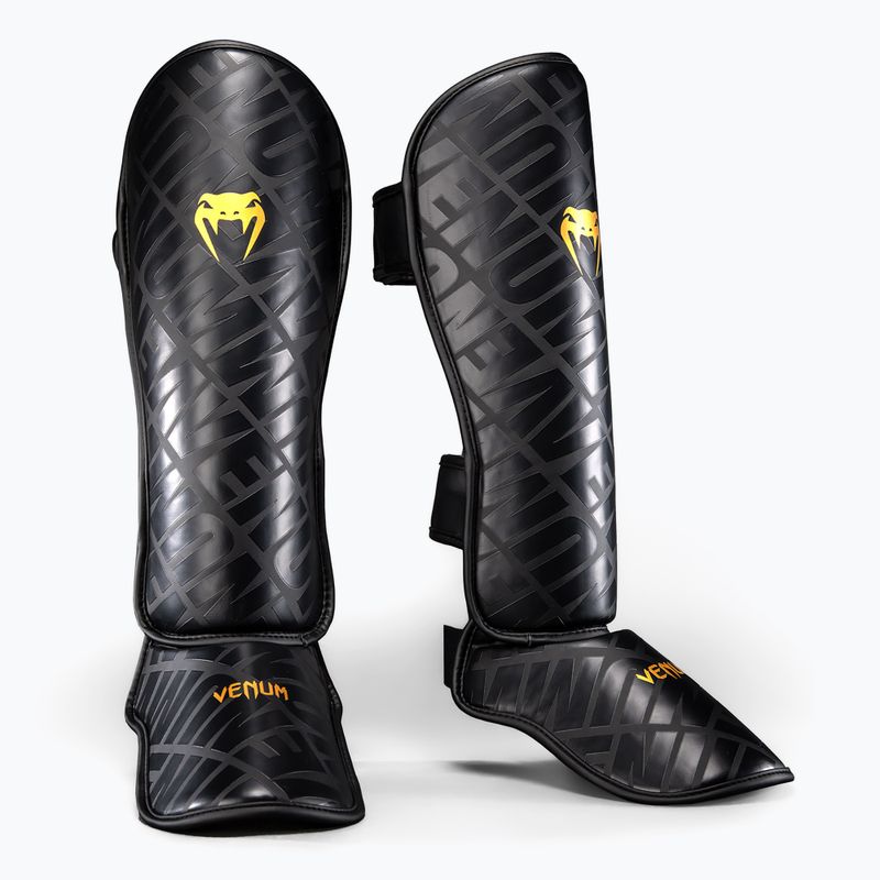 Sípcsontvédők Venum Contender 1.5 XT 3D Shin black/gold 2