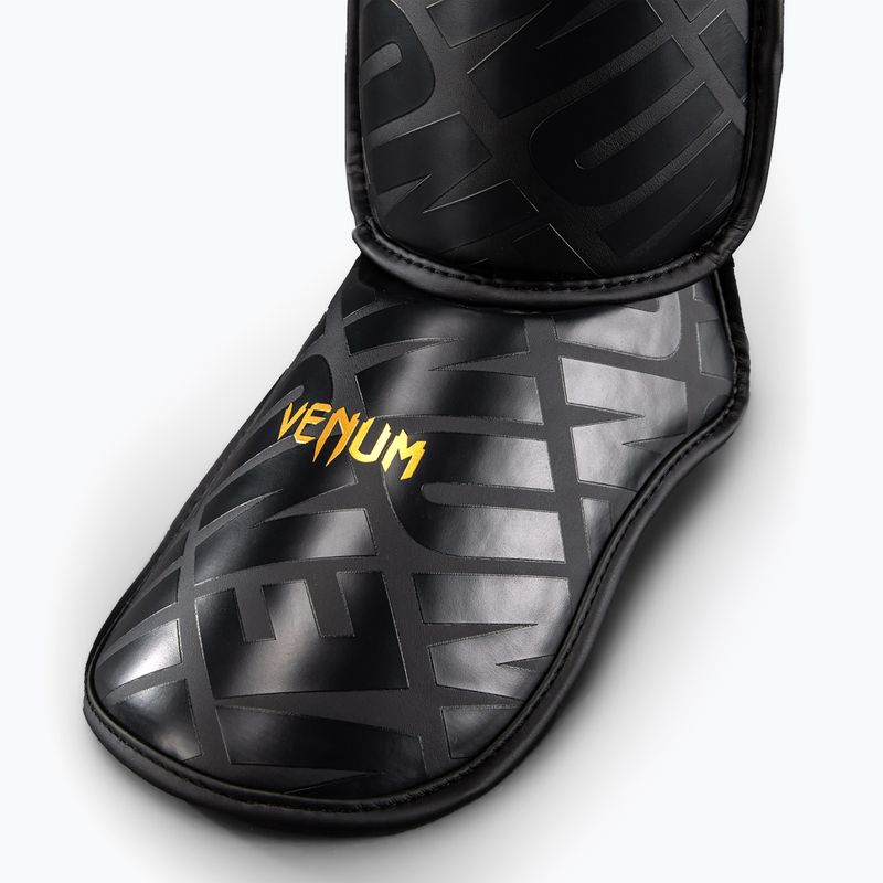 Sípcsontvédők Venum Contender 1.5 XT 3D Shin black/gold 3