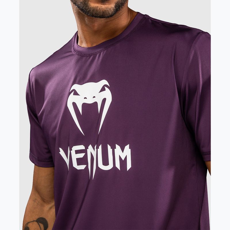 Férfi póló Venum Classic Dry Tech dark purple 4