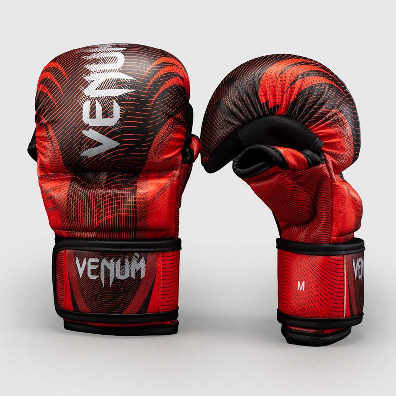 Sparringkesztyűk Venum Galactic 3.0 Sparring red/slver 2